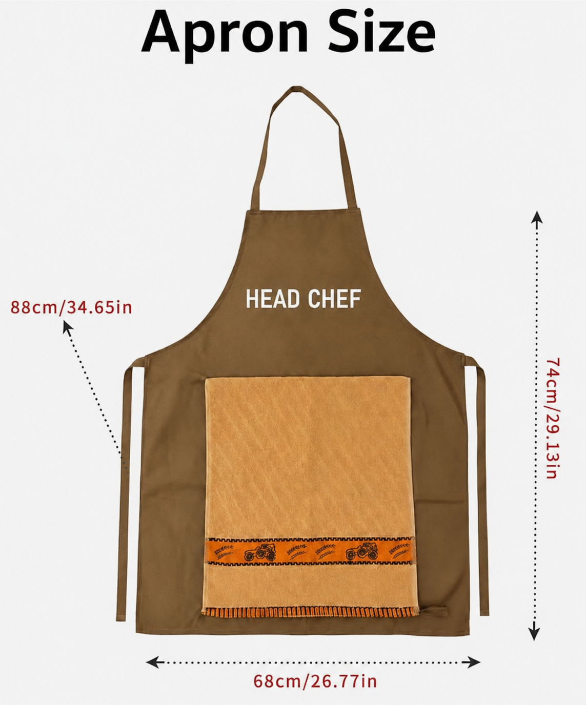 Big Grill Energy™ The apron nobody asked for… but every BBQ needs. 😂