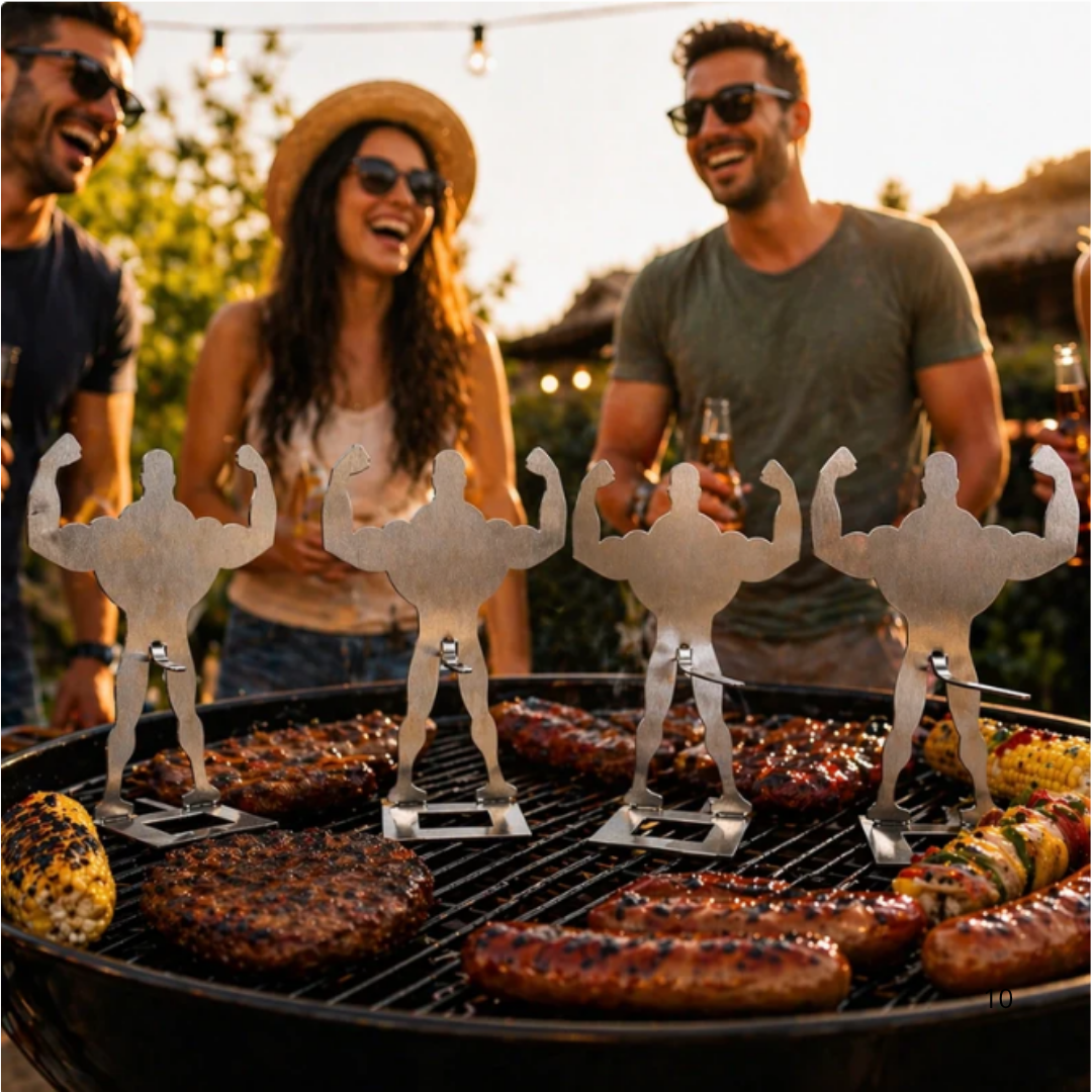 Mr Grill Ironman™ Brings Muscle To Every BBQ 🔥