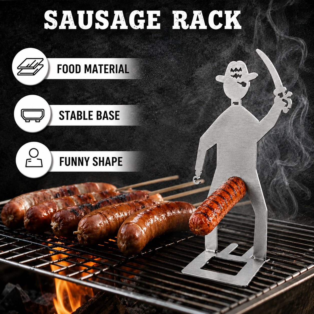 Mr Grill Pirate™ Steals The Show At Every BBQ 😂