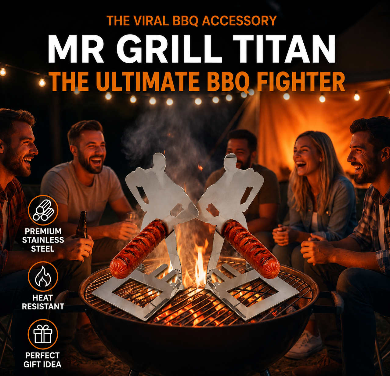 Mr Grill Titan™ Dominates Every BBQ 💪