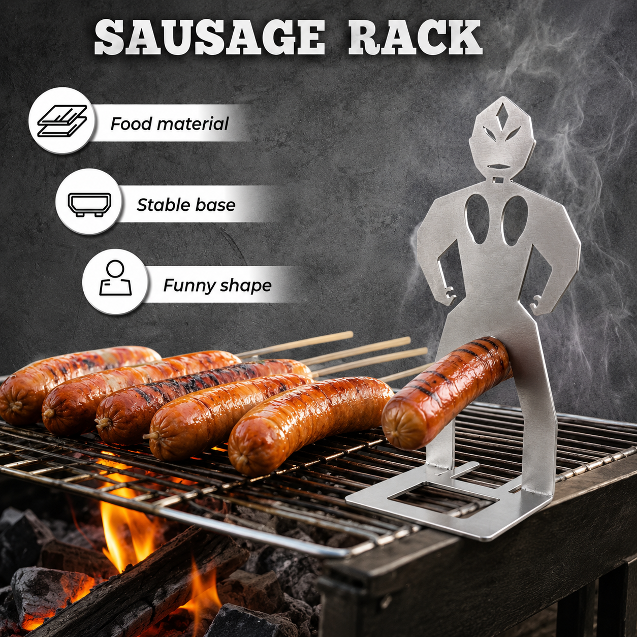 Mr Grill Warrior™ Turns Every BBQ Into A Battle 🔥
