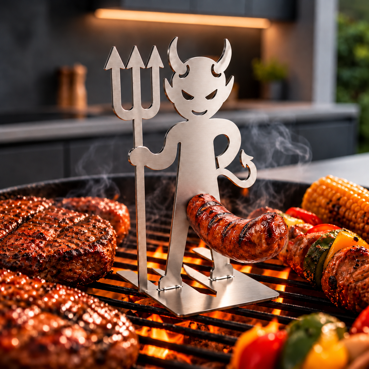 Mr Grill Devil™ The hottest guy at the BBQ. 😈🔥