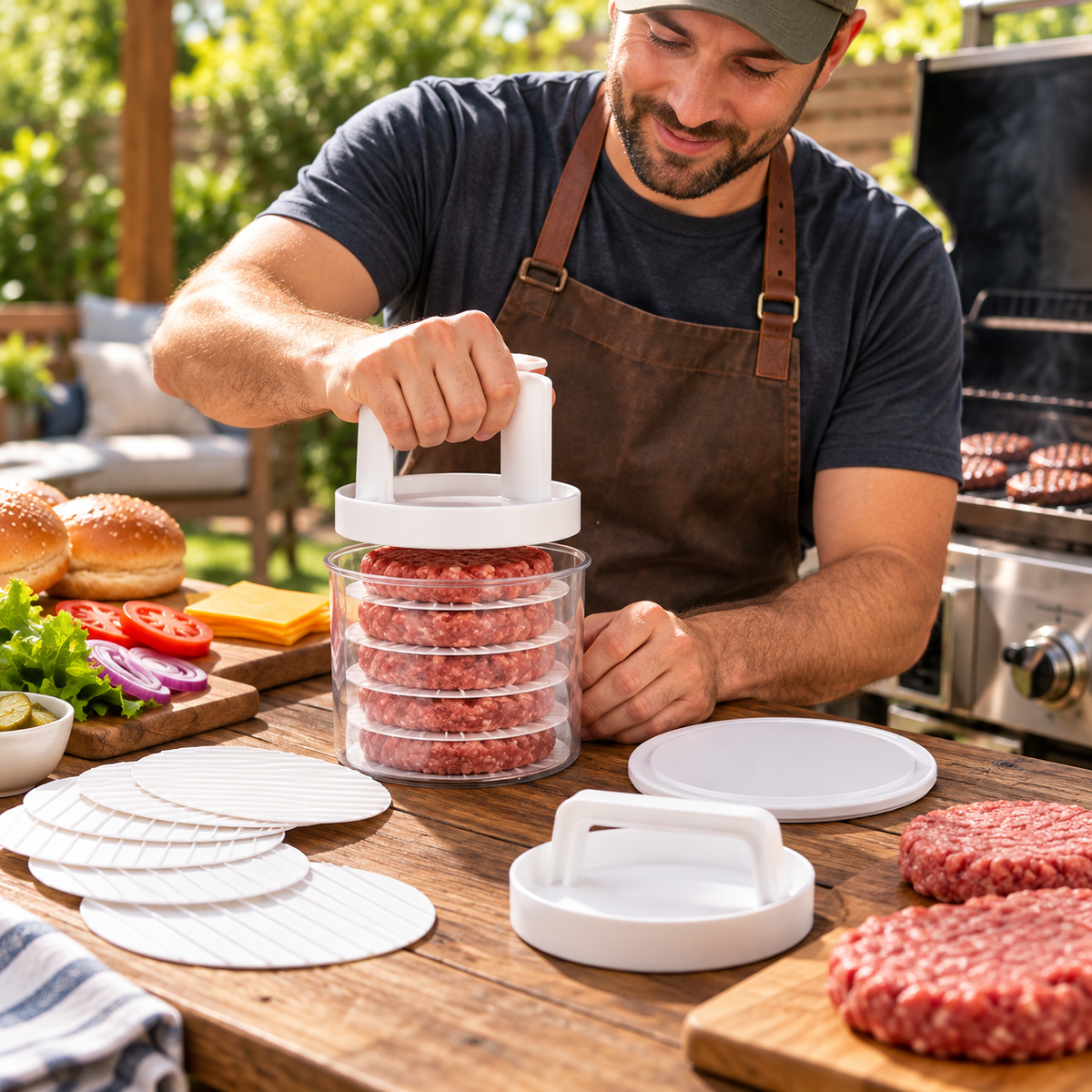 Burger Stack™ 🍔 Stack. Store. Grill 🔥