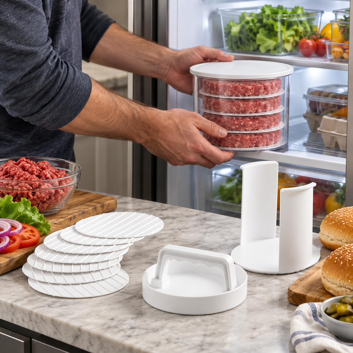 Burger Stack™ 🍔 Stack. Store. Grill 🔥