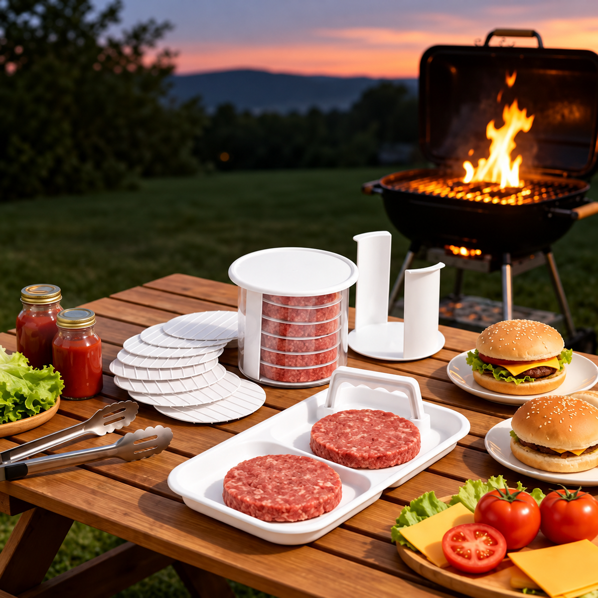 Burger Stack™ 🍔 Stack. Store. Grill 🔥