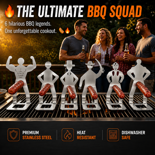 The Ultimate BBQ Squad  "6 legends. One legendary BBQ"