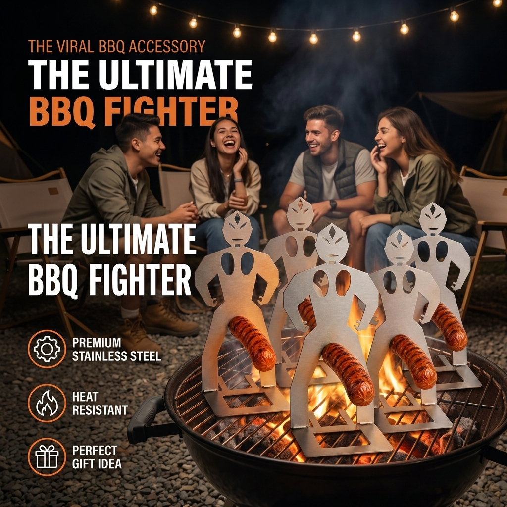 Mr Grill Warrior™ Turns Every BBQ Into A Battle 🔥