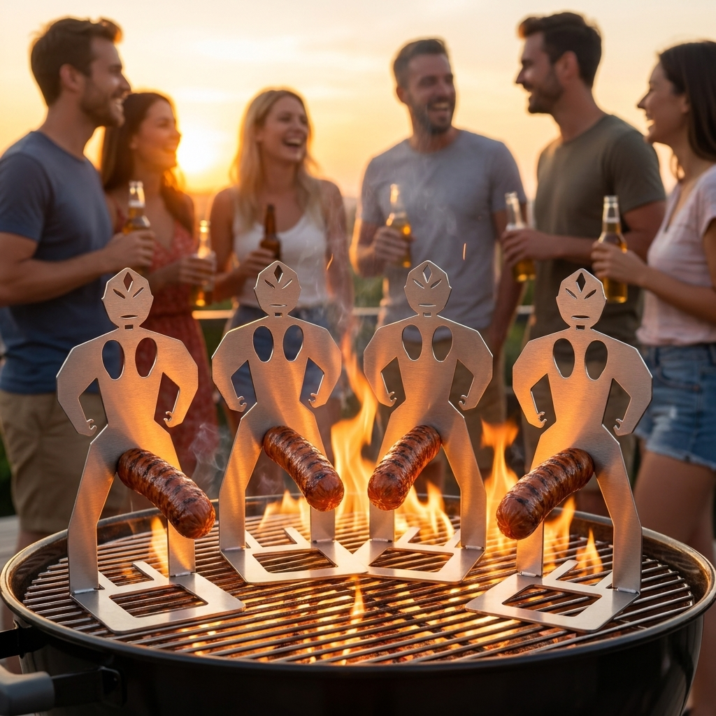 Mr Grill Warrior™ Turns Every BBQ Into A Battle 🔥