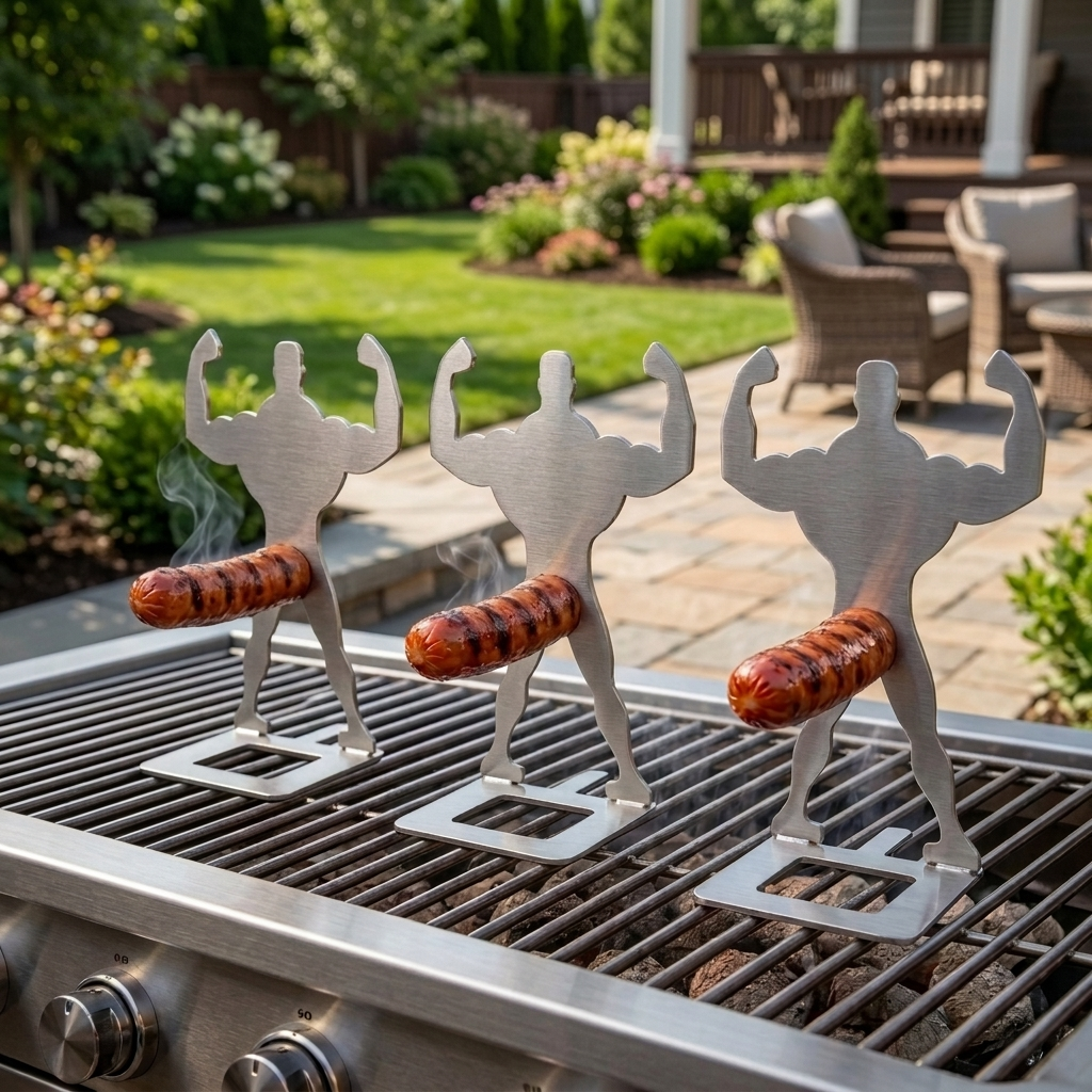 Mr Grill Ironman™ Brings Muscle To Every BBQ 🔥