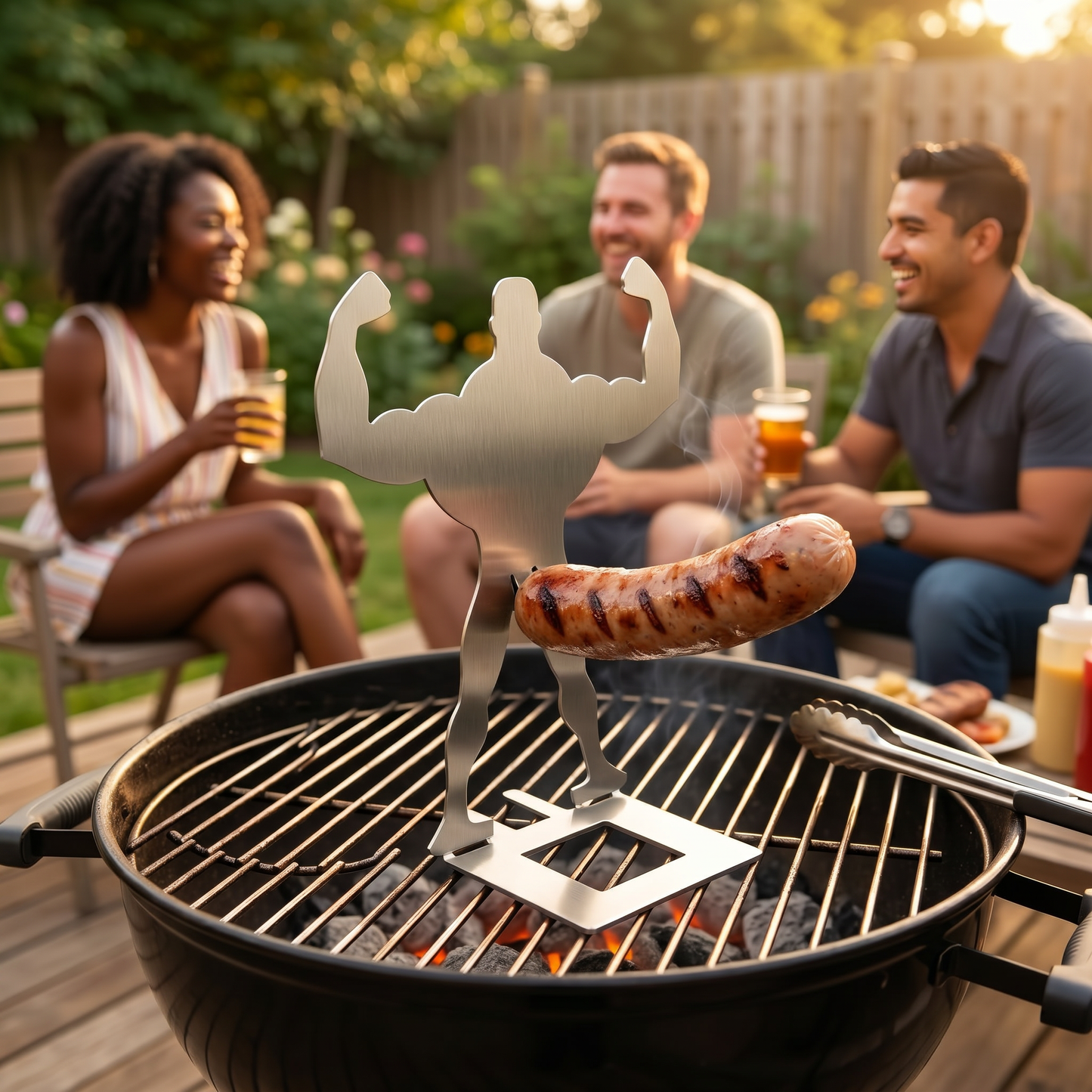 Mr Grill Ironman™ Brings Muscle To Every BBQ 🔥