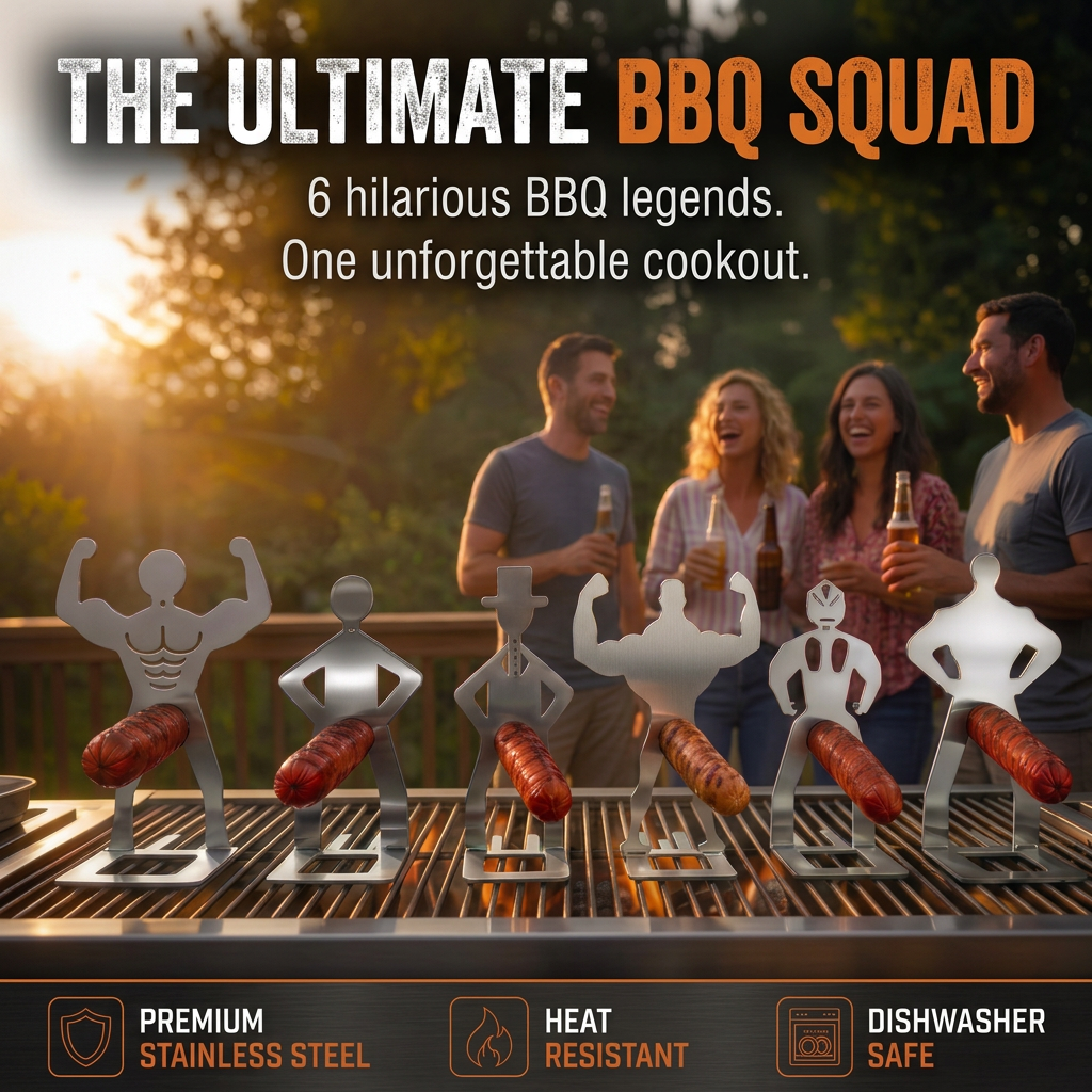The Ultimate BBQ Squad  "6 legends. One legendary BBQ"